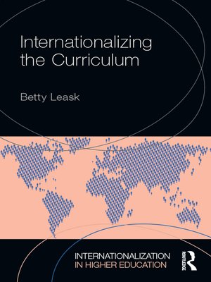 cover image of Internationalizing the Curriculum